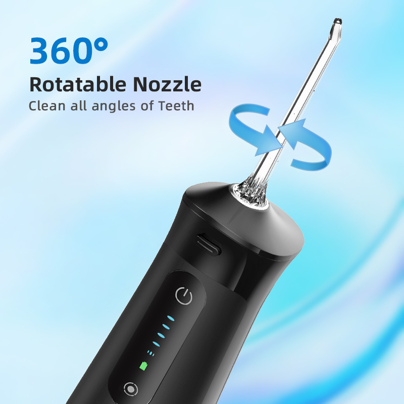 Electric Dental irrigation oral health Cleaning Plaque Water Flusher Teeth Care handle cordless jet pick air water flosser