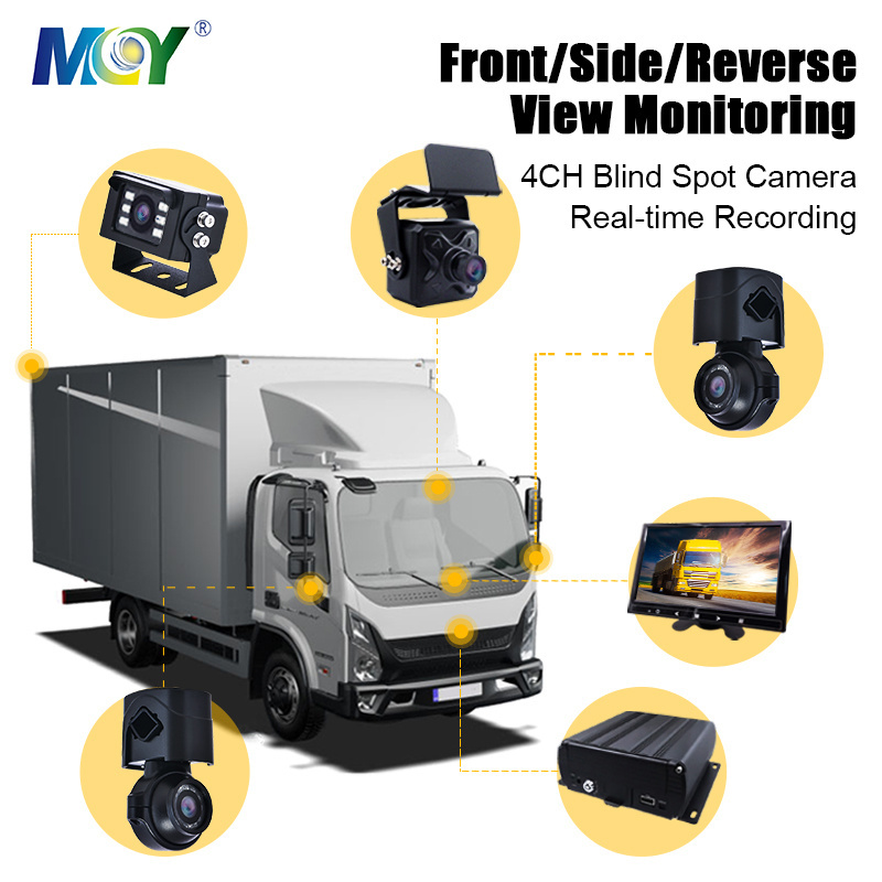 Mcy 4G Gps Wifi 4 Camera Dvr Recorder 4Ch 4 Channel Bus Truck Mobile Kit Mdvr For Car Vehicle Cctv