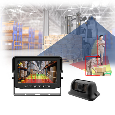 MCY AI Camera Collision Warning Alarm Alert Proximity Detection For Forklift Pedestrian Safety