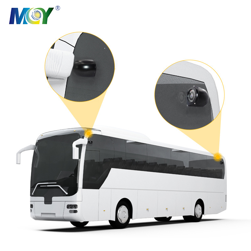 2mp True Day Night Fixed Side Mount 6pin Connector Commercial Bus IP Camera For Exterior Bus And Light Rail Vehicles