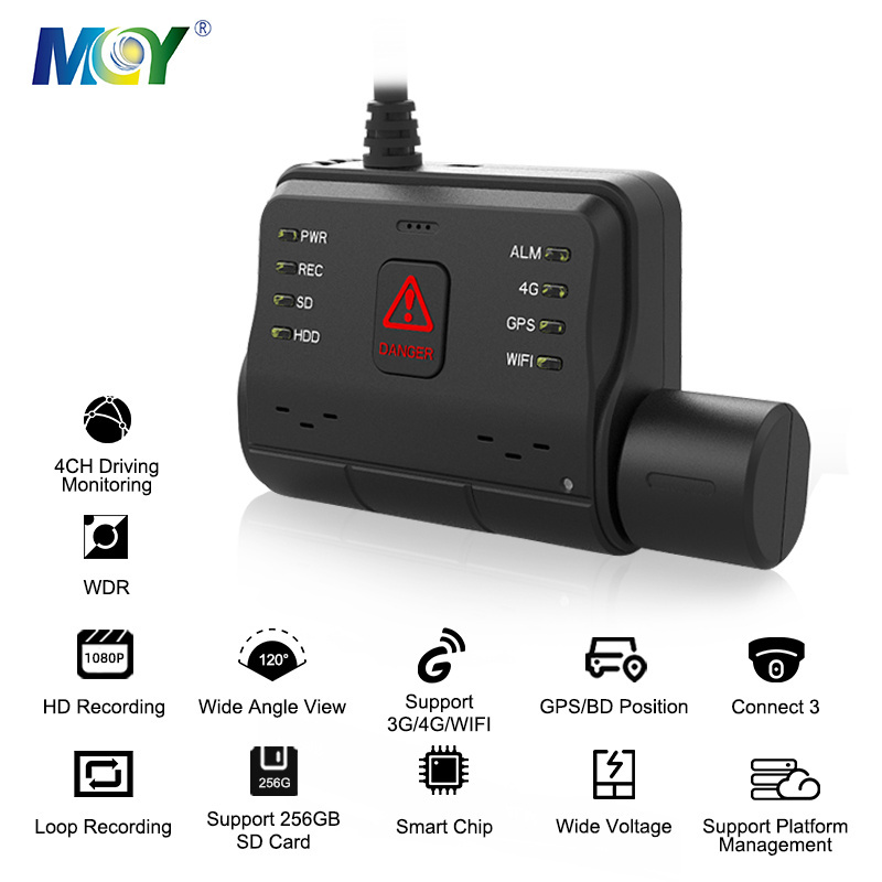 1080P Sony Sensor WIFI GPS 4G App Live Truck Car DVR Camera Dash Cam