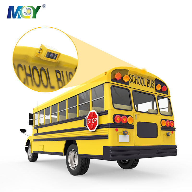 1080p f2.5mm Lens Bus Back View Monitoring Truck Parking Guideline Security Camera for School Bus