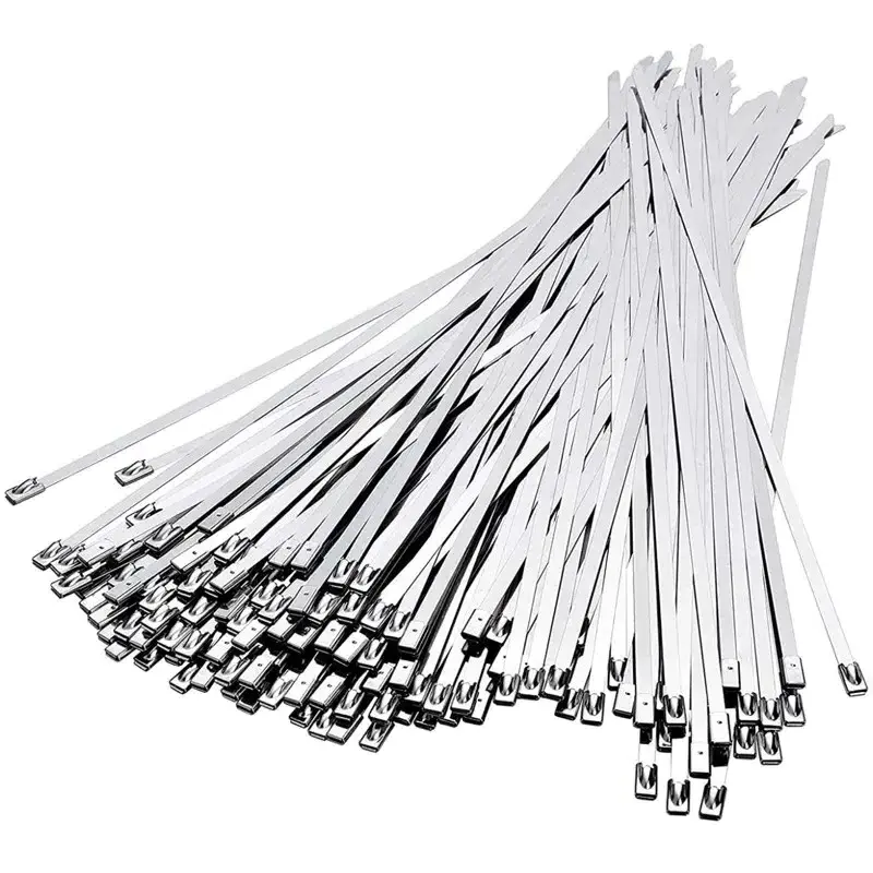 Wiring Accessories Cable Tie Self-locking Cable Ties Stainless Steel Metal Zip Ties