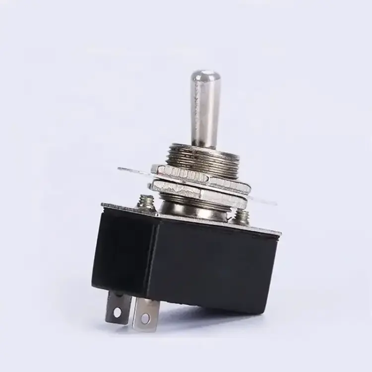 METAL Medium 2 Position Spst Toggle Switch 2A 250V/4A 125V 2 Feet ON-OFF Toggle Switch