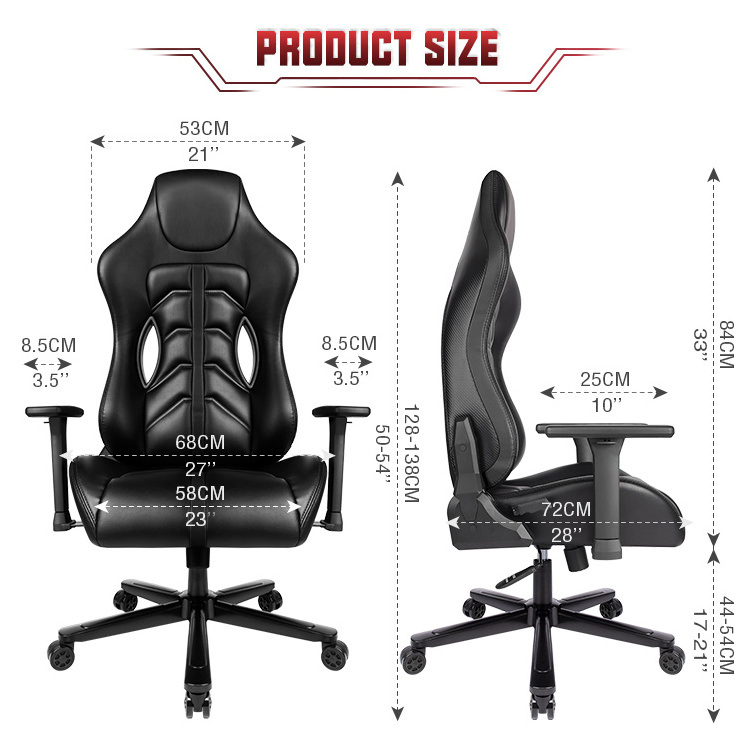 Factory Direct Price Ergonomic High Back Office Recliner Zero Gravity Gaming Chair with Armrest