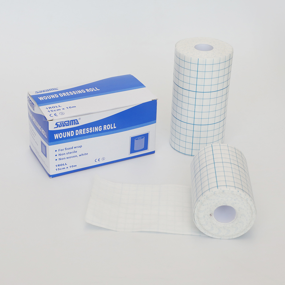 non woven wound dressing tape roll with non sterile package