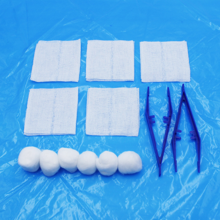 disposable sterile wound basic dressing set from chinese manufacturer