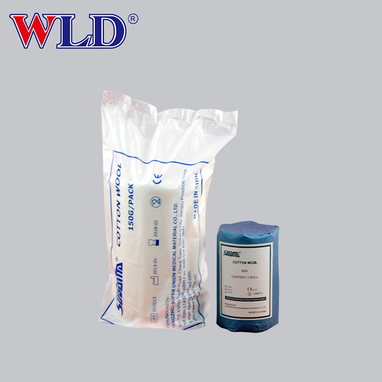 non sterile white cotton fabric roll for cleaning wound