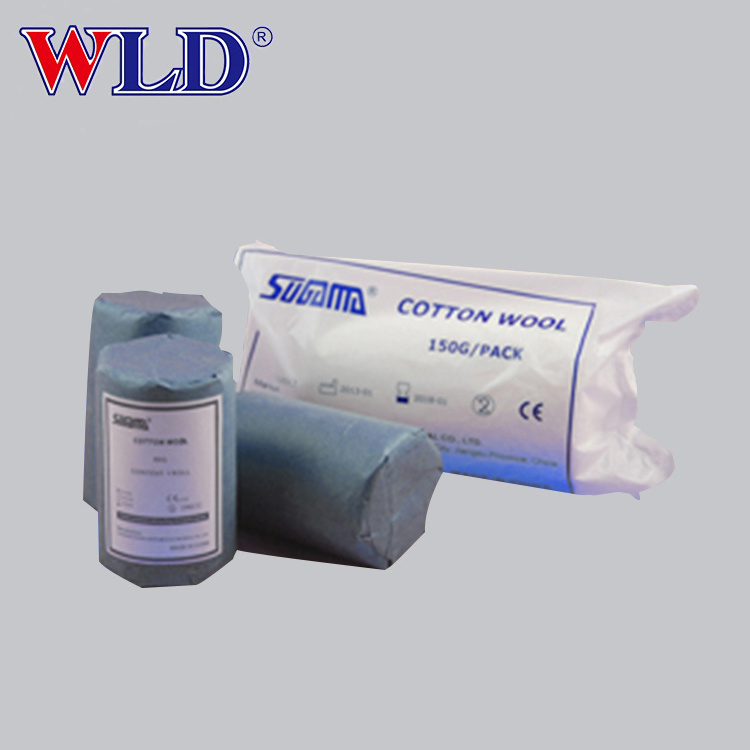 non sterile white cotton fabric roll for cleaning wound