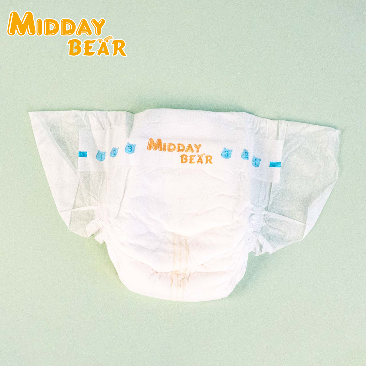 Midday bear diaper factory couches dipers soft care korean baby diapers daipers