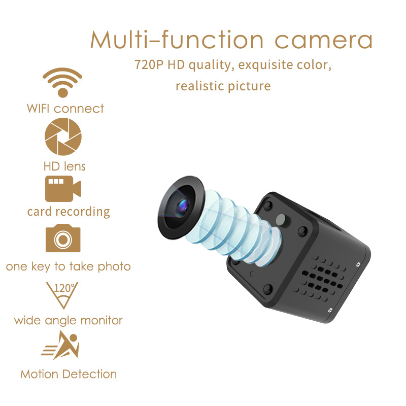 Hot Selling  Wireless Mini Camera   Monitor Loop Record Nanny Baby Cctv  Camera 1080P mini video cameras