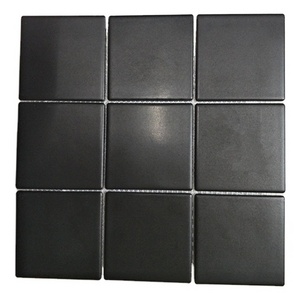 300*300mm black matt surface wall tile mosaic tiles philippines