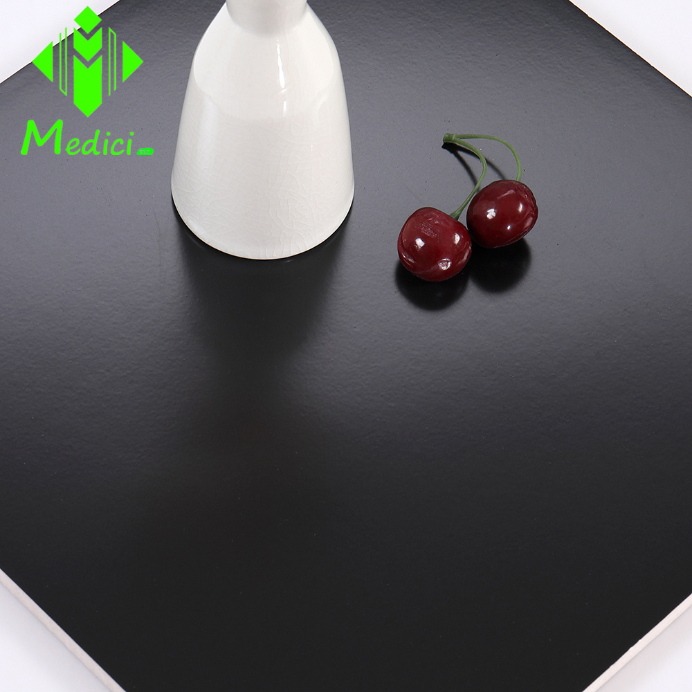 Hot sale 300*300mm black matt both floor or wall kitichen and bathroom interior ceramic subway tile