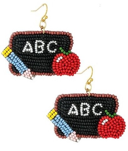 new design multi accessories women sequins seed beads embroidery beaded earrings indian hand embellished seed beads earrings