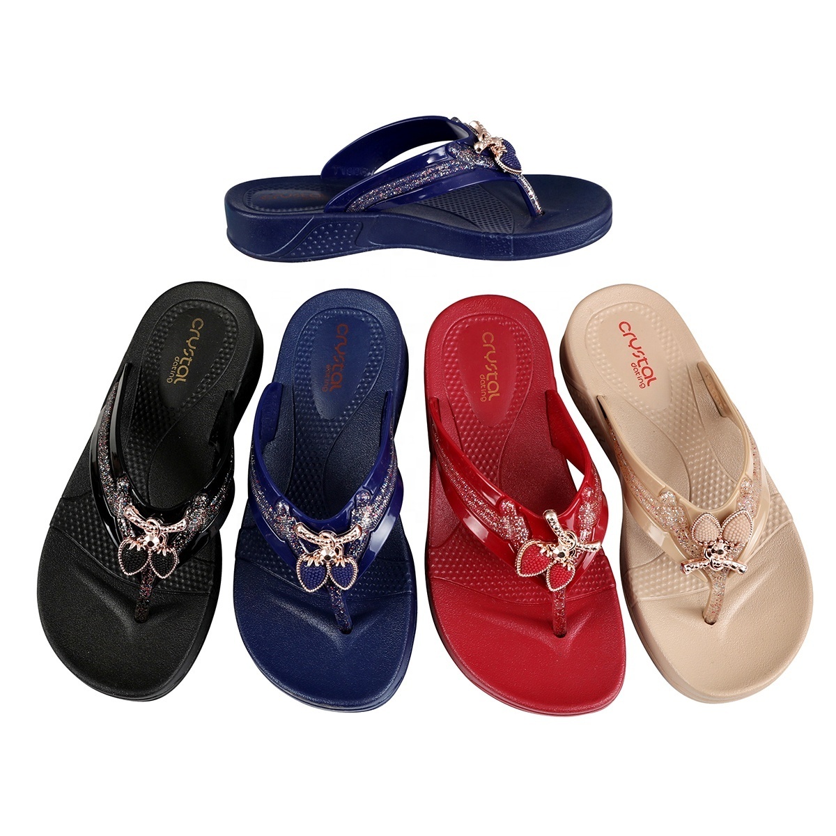 Kids PVC Slipper, Hot Selling Female Plastic Flip Flop