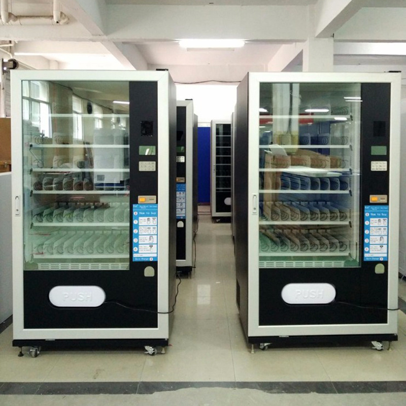 Wifi Shop 24 Hours Potato Chips Soft Drinks Combo Vending Machine