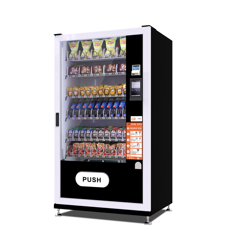 Wifi Shop 24 Hours Potato Chips Soft Drinks Combo Vending Machine