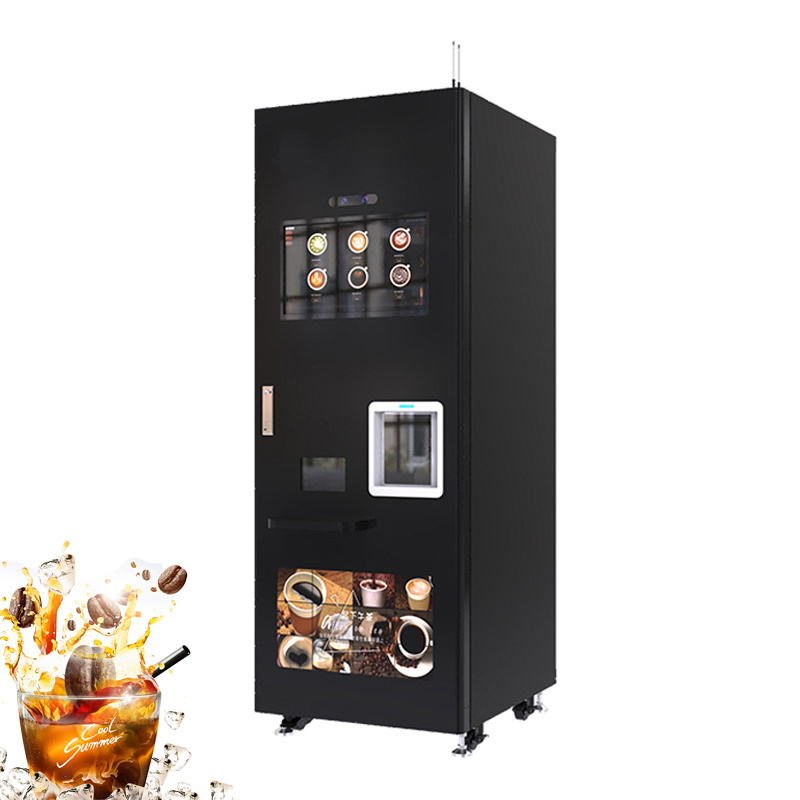 Cold Hot Fresh Ground Coffee Vending Machine