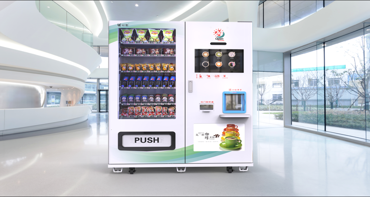 LE209C competitive price cupcake healthy food egg sandwich fruit salad vending machine vendor machine