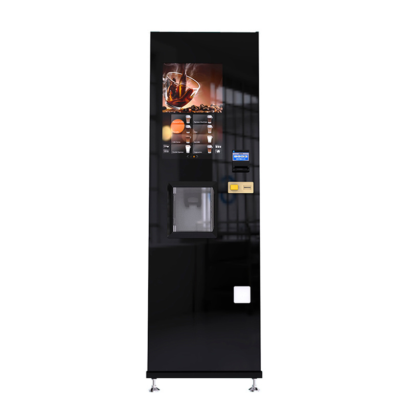 Making Hot and Cold Intelligent Automatic Cup Dispenser Coffee Grinder  Vending Machine