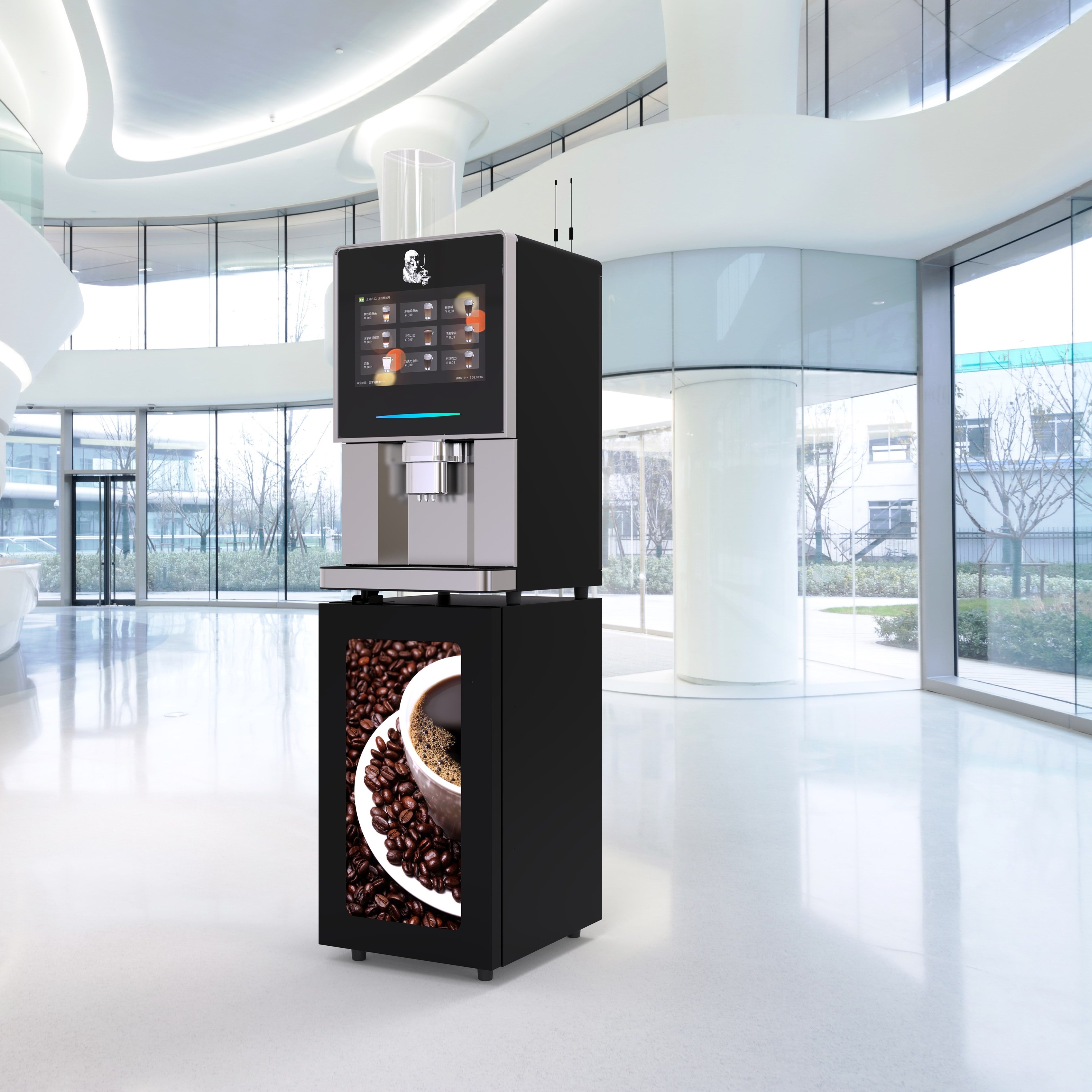 Tabletop Coffee Vending Machine fully Automatic Coffee Machine Vending vending machine for coffee