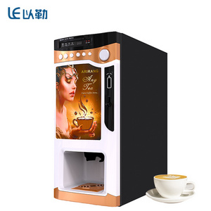 Automatic Coffee Dispenser Vending Commercial instant Coffee Vending Machine with coin payment system vending coffee machine