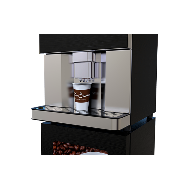 Table-Top Commercial 17 Inches Smart Web Management System Freshly 9 Kinds Hot Drinks Coffee Vending Machine for Sale