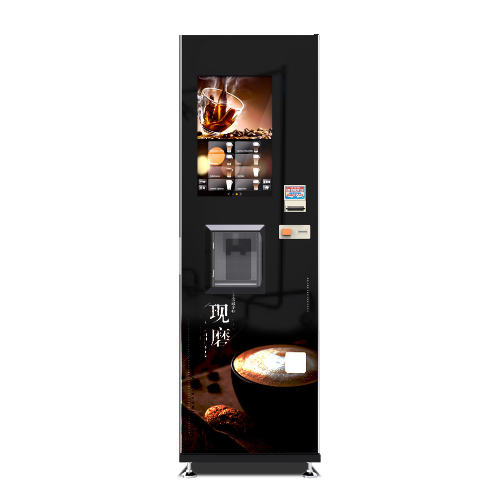 Cold Hot Fresh Ground Coffee Vending Machine