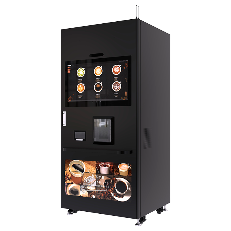 coffee vending machine Iced/hot Smart Type Bean to Cup Coffee Vending Machine with Ice maker