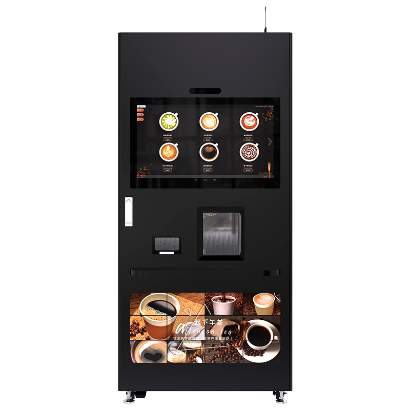 coffee vending machine Iced/hot Smart Type Bean to Cup Coffee Vending Machine with Ice maker