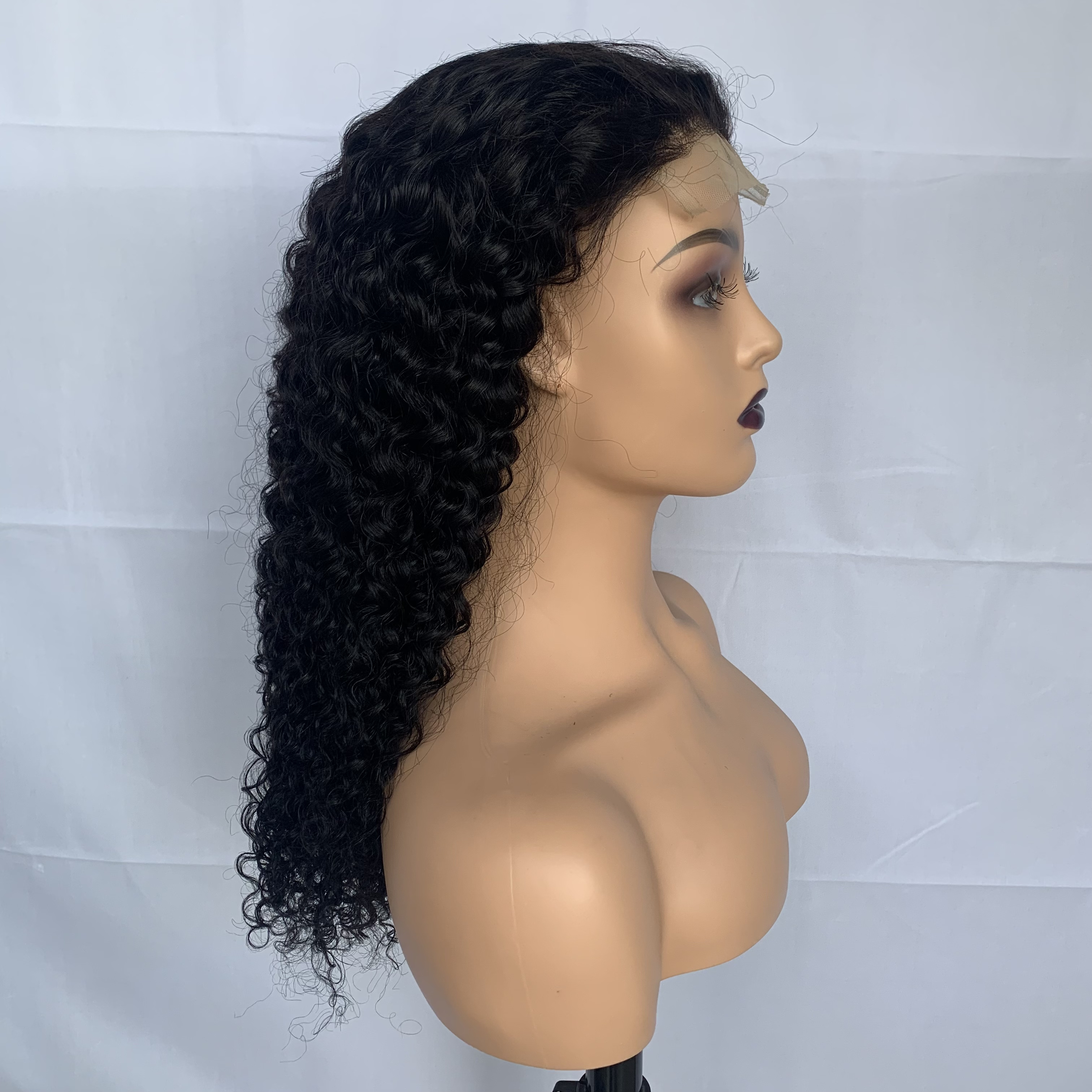 Wholesale Glueless Hd Lace Wigs For Black Women Kinky Curly Lace Front Wigs Raw Brazilian Human Hair Full Hd Lace Frontal Wigs