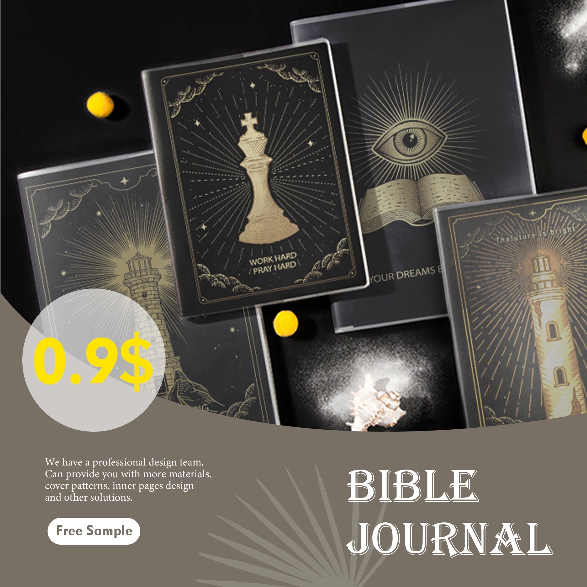 Wholesale custom journals for women inspirational a5 sublimation notebooks 2023 pvc leather planner verse prayer bible journal