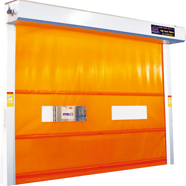 hot automatic fast rolling door explosion proof sound insulation pvc curtain soft high speed roller shutter doors for workshop