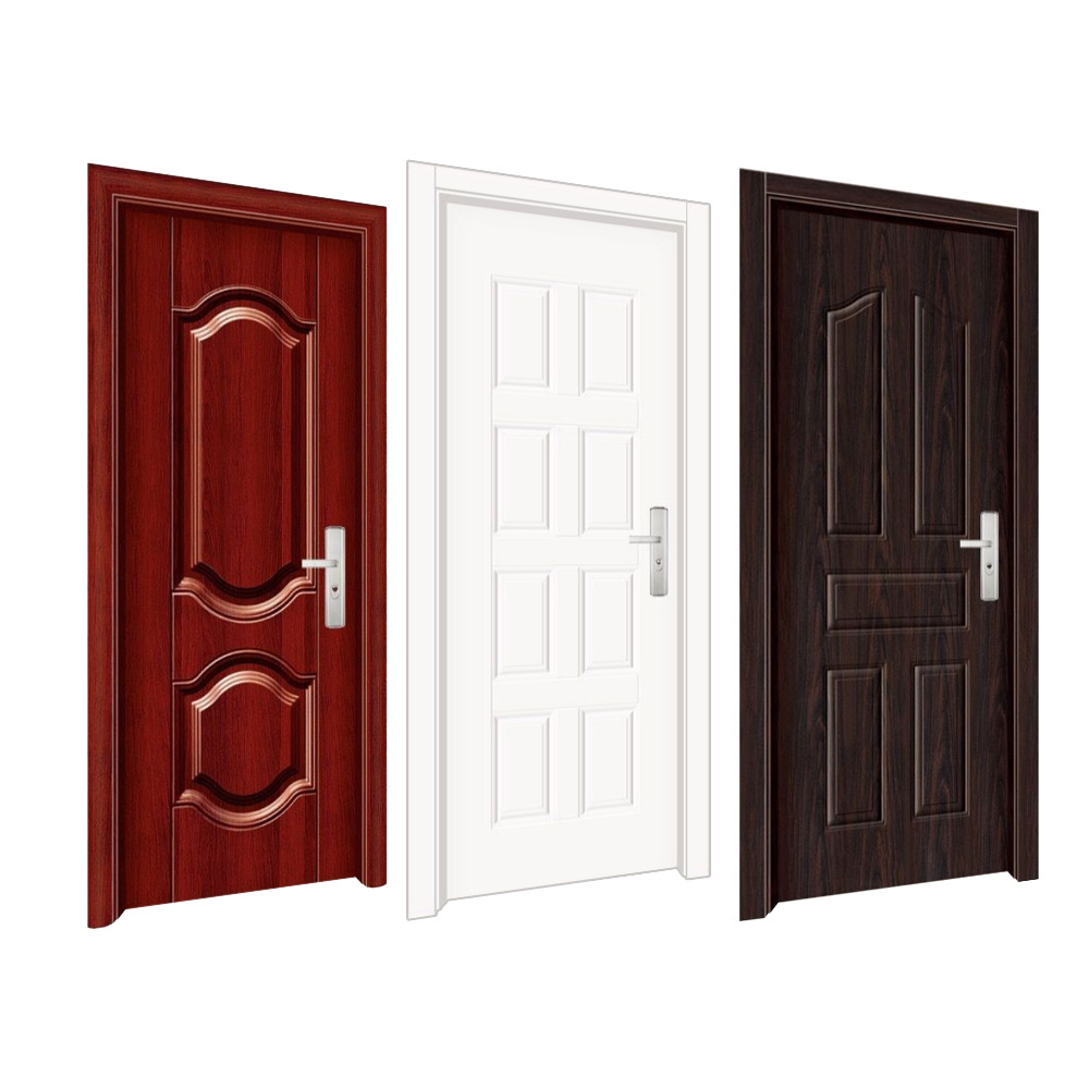 MDQ Low Prices Wholesale Residential Security Steel Main Door Luxury Exterior Stainless Steel Front Door For Home