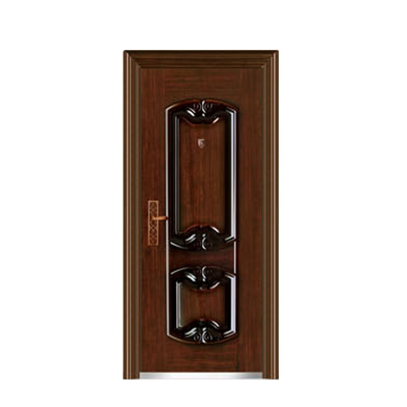 Modern design unique and creative customizable pattern exterior door front steel security door steel main door