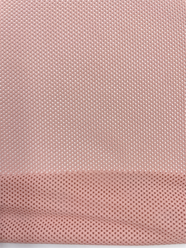 High Quality Soft Hand Feel Tricot Mesh Core Textile 100% Recycle Polyester Fabric