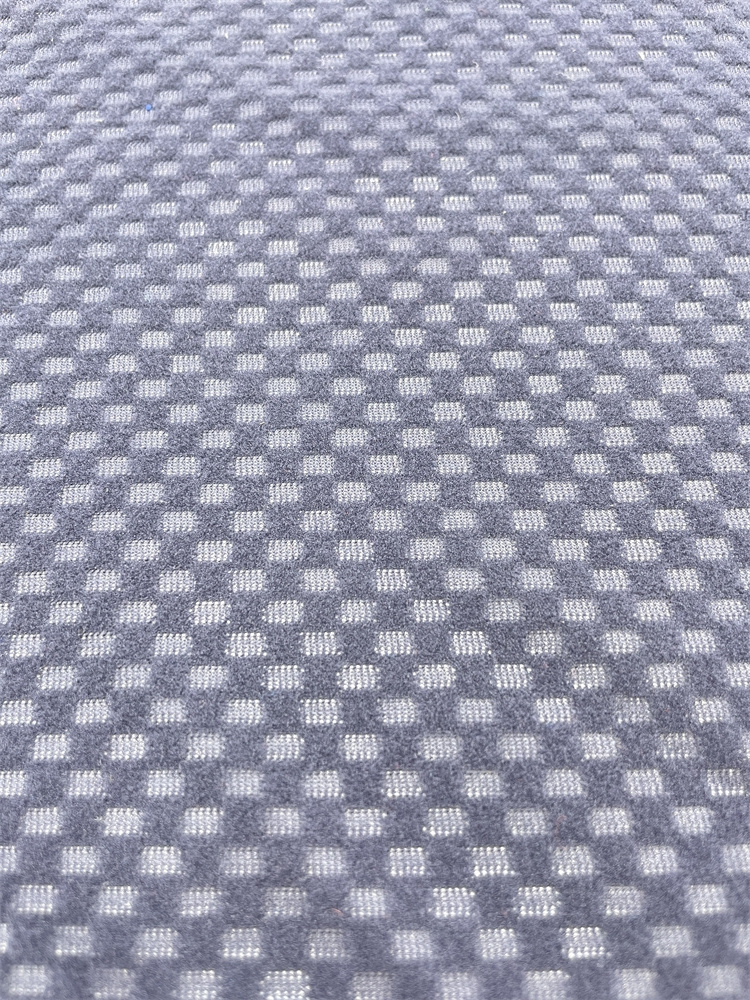 100% Polyester Fabric Hard-Wearing Squared Brushed Tricot Lining Fabric For Apparel