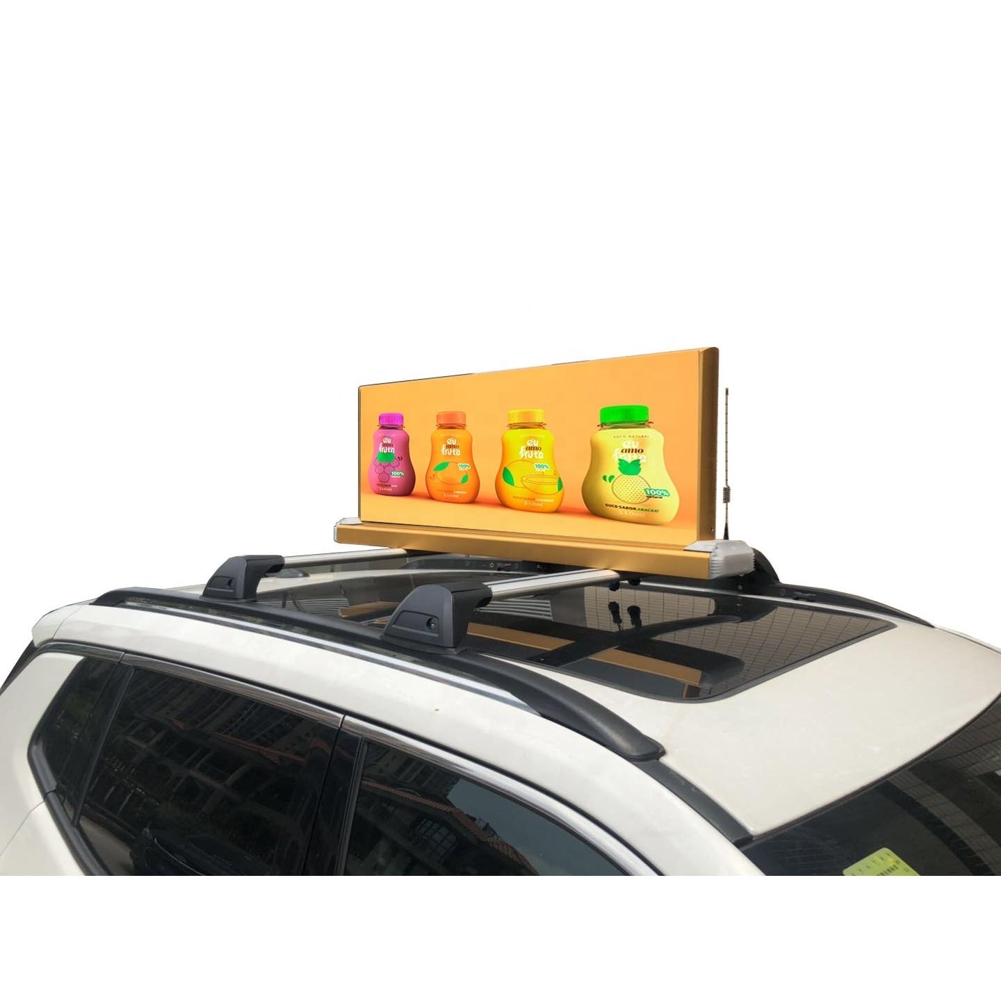 car roof led display sign P2.5 high brightness GPS WIFI 4G Cloud Service smart control taxi top advertising LED screen