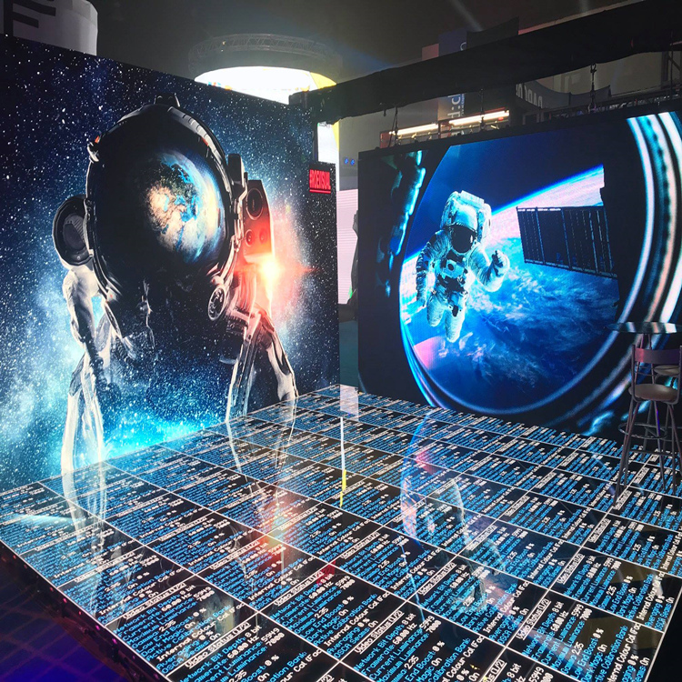 Filming wall 3D Immersive Screen Curved LED Video Wall HD LED Display 7680Hz Black LEDs VFX VR VP XR Virtual Production Studio