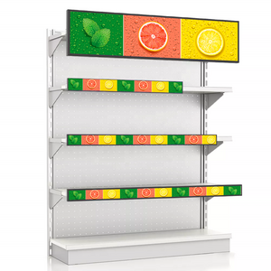 MDS easy control indoor shelf strip board digital signage display supermarket mall Retail store shelf display screen