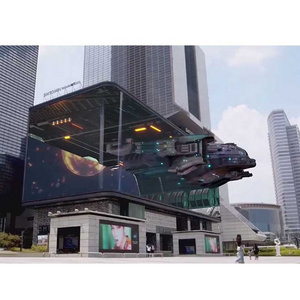 big led video wall led advertising mall screen outdoor led screen display 3D outside building commercial digital billboard