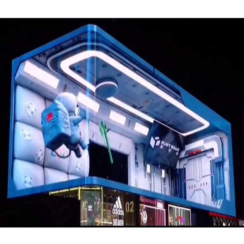 big led video wall led advertising mall screen outdoor led screen display 3D outside building commercial digital billboard