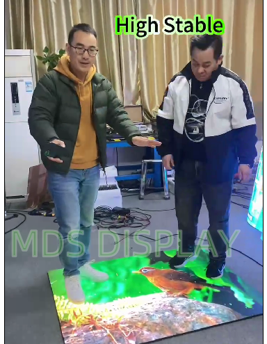 Shenzhen MDS indoor the surface is waterproof, pressure resistant, flexible screen that can be rolled up LED folding screen