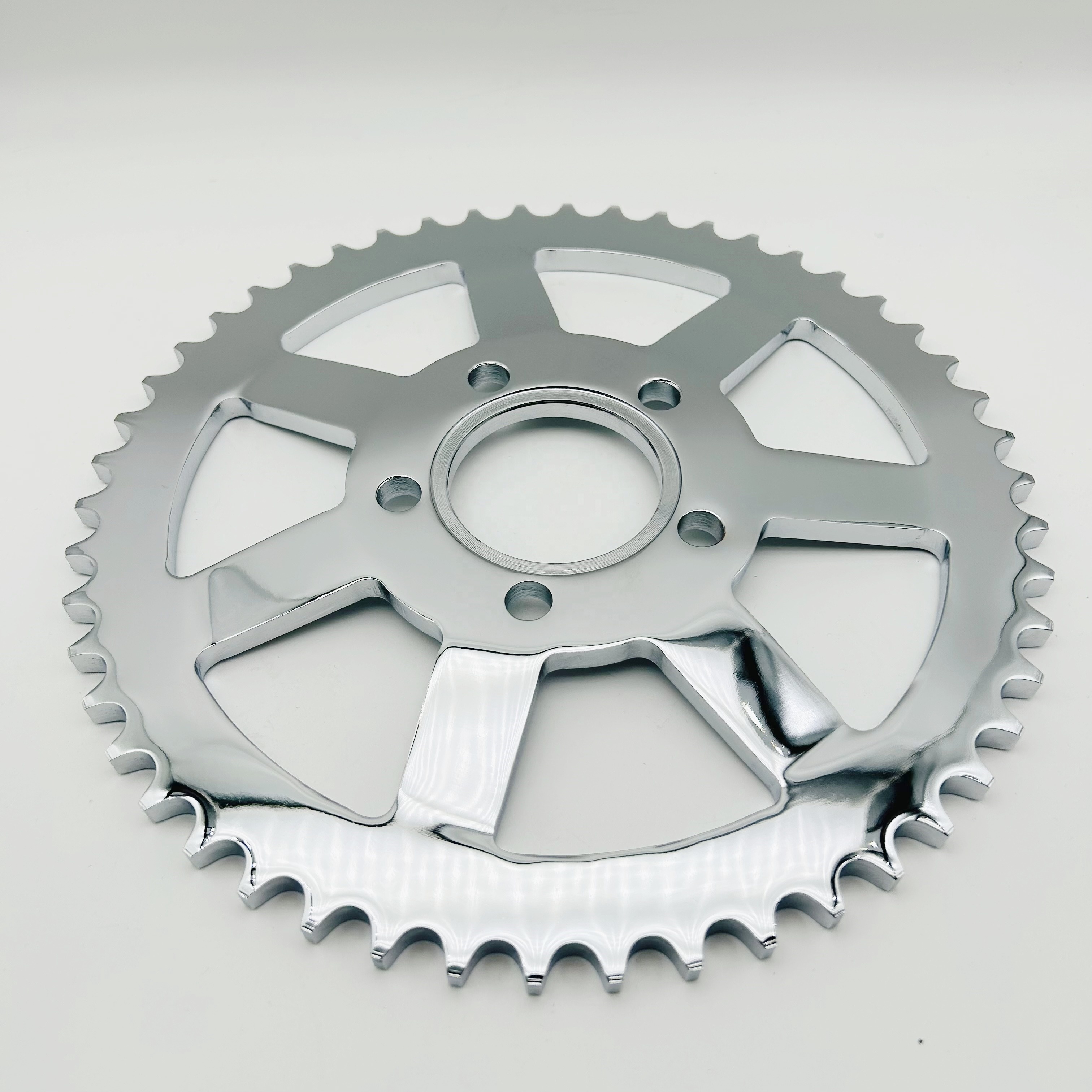 Custom Harley Chain Sprocket Drive Conversion Kit 530 O Ring Chain and Chrome Offset Sprocket Kit for Harley Davidson