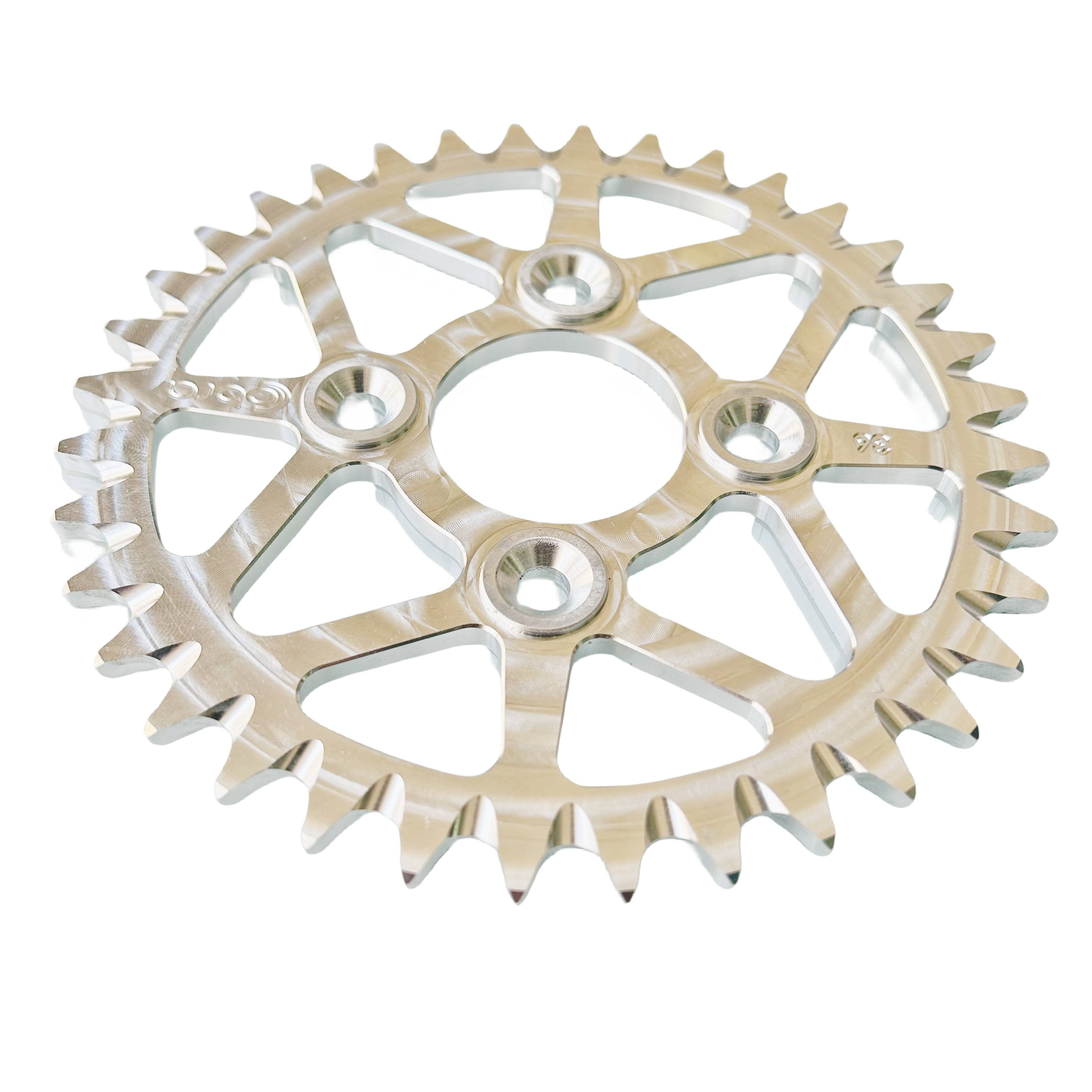 Custom Design Motorcycle Sprockets Cobra 50cc 415 Aluminum Alloy Rear Sprocket