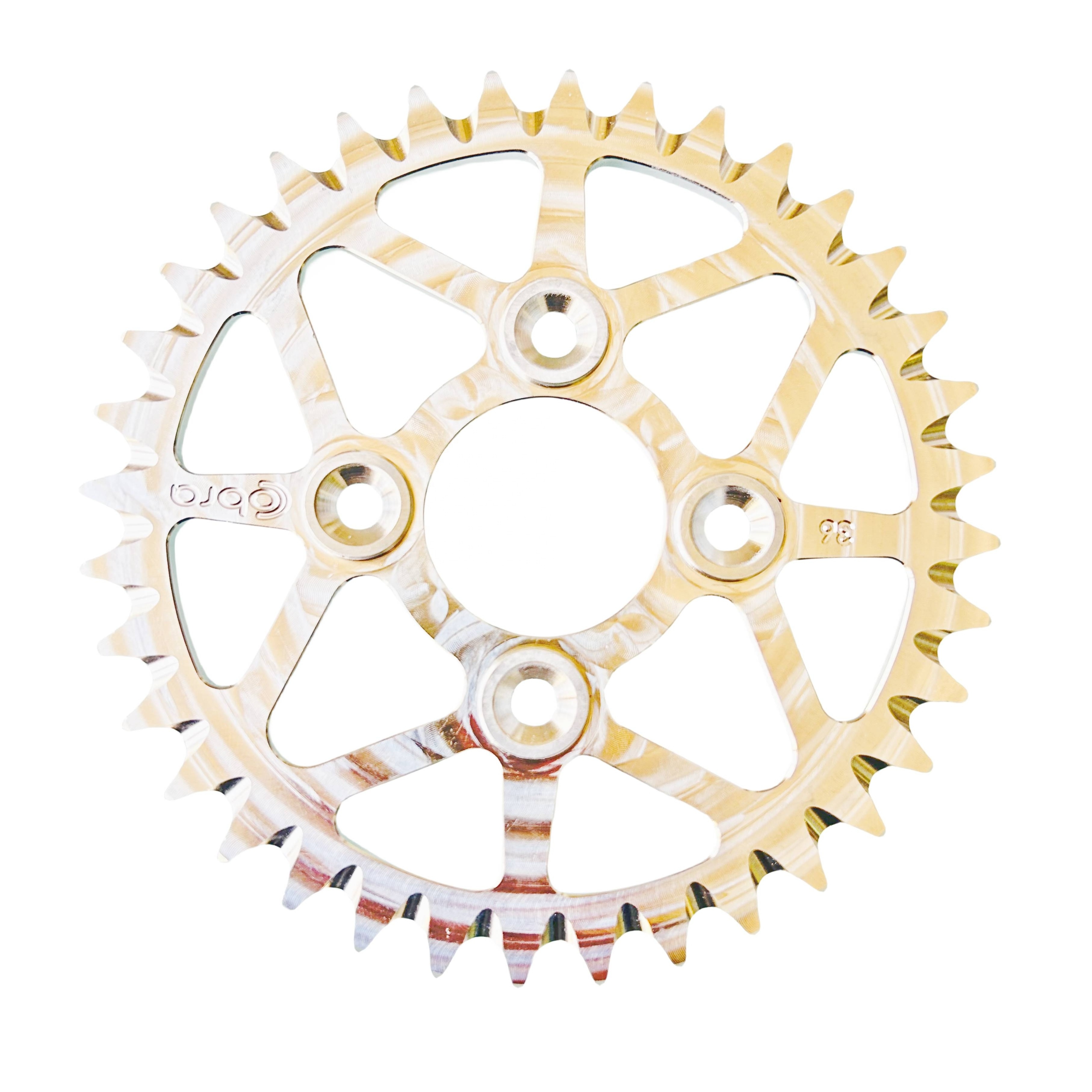 Custom Design Motorcycle Sprockets Cobra 50cc 415 Aluminum Alloy Rear Sprocket