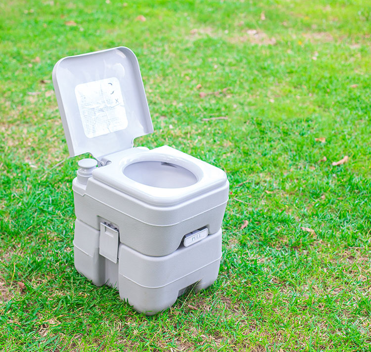 Medyag Portable Toilets Manufacturers 20L Outdoor Toilets Travel Adult Portable Camping PP ABS Toilet