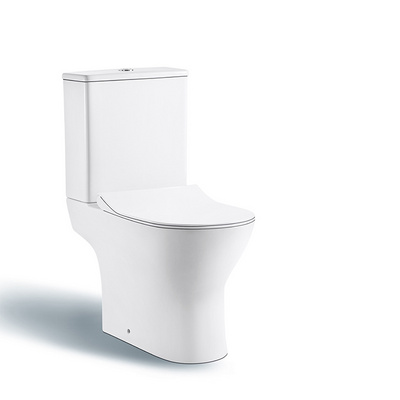 Medyag MFZ-45 Rimless CE short Bathroom Ceramic Toilets WC Commode Two Piece Toilets