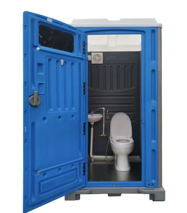 Medyag Luxury HDPE Plastic Mobile Portable With Bathroom and Toilet For Sale