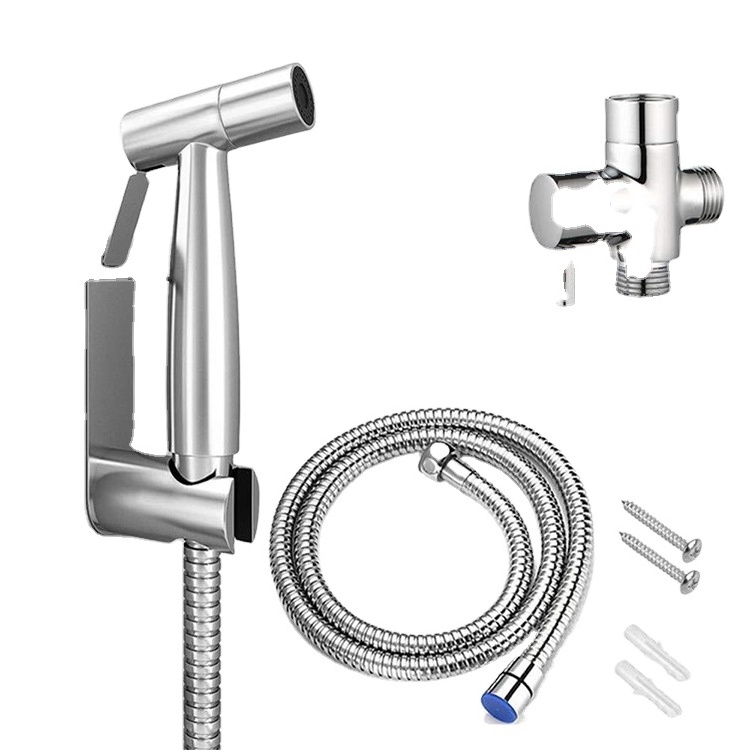 Medyag Toilet Jet Bidet Handheld Stainless Steel 304 Portable Bathroom Sprayer Suitable Toilet